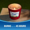 image:imageCutter Candle 17 Ounces Outdoor Candle Made with Real Citronella Oil and Cornmint Oil Reduces The Presence of Mosquitoes with A Light Fragrant Citronella and Mint Scent 6 PackRed Bucket Pack of 6