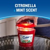 image:imageCutter Candle 17 Ounces Outdoor Candle Made with Real Citronella Oil and Cornmint Oil Reduces The Presence of Mosquitoes with A Light Fragrant Citronella and Mint Scent 6 PackRed Bucket Pack of 6