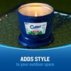 image:imageCutter Candle Outdoor Soy Wax Candle Made with Real Citronella Oil and Cornmint Oil Reduces The Presence of Mosquitoes with A Light Fragrant Citronella and Mint Scent 11 Ounces17 Oz Pack of 1