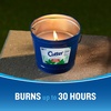 image:imageCutter Candle Outdoor Soy Wax Candle Made with Real Citronella Oil and Cornmint Oil Reduces The Presence of Mosquitoes with A Light Fragrant Citronella and Mint Scent 11 Ounces17 Oz Pack of 1