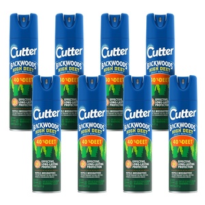image:imageCutter Backwoods High DEET Insect Repellent 11 oz Aerosol with 40 DEET8 Pack
