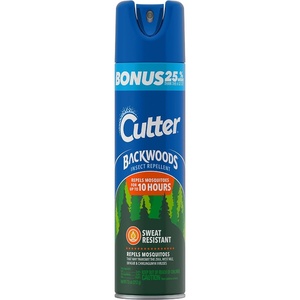 image:imageCutter Backwoods Insect Repellent Repels Mosquitos for Up To 10 Hours 25 DEET 75 Ounce Aerosol Spray