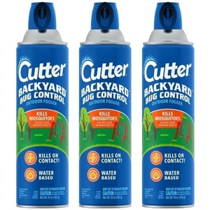 image:imageCutter Backyard Bug Control Outdoor Fogger Kills Mosquitoes Fleas amp Listed Ants 16 Ounce 3 Pack3 Pack