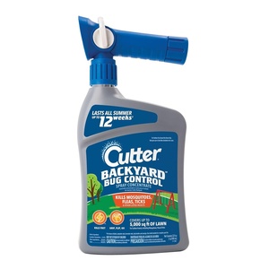 image:imageCutter Backyard Bug Control Spray Concentrate 3 Pack Kills Mosquitoes Fleas amp Listed Ants 32 fl Ounce1 Pack