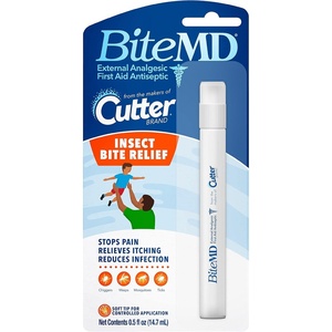 image:imageCutter BiteMD Insect Bite Relief Stick Analgesic And Antiseptic 05 Fl Oz 6 Pack05 Fl Oz Pack of 1