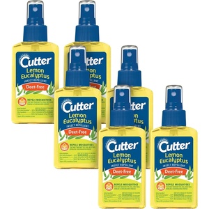 image:imageCutter Lemon Eucalyptus Insect Repellent 4 Ounces DEETFree Pump Spray 6 Pack
