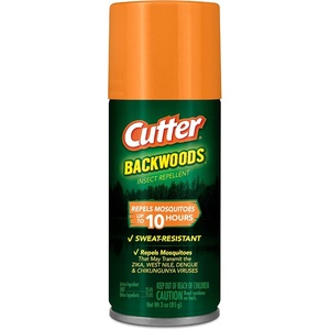 image:imageCutter Backwoods Insect Repellent 11 Ounces Aerosol Repels Up To 10 Hours3 Ounce Pack of 12