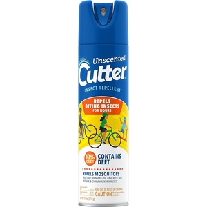 image:imageCutter Insect Repellent 11 Ounces Unscented Aerosol Repels Mosquitoes Up To 10 Hours1 Pack